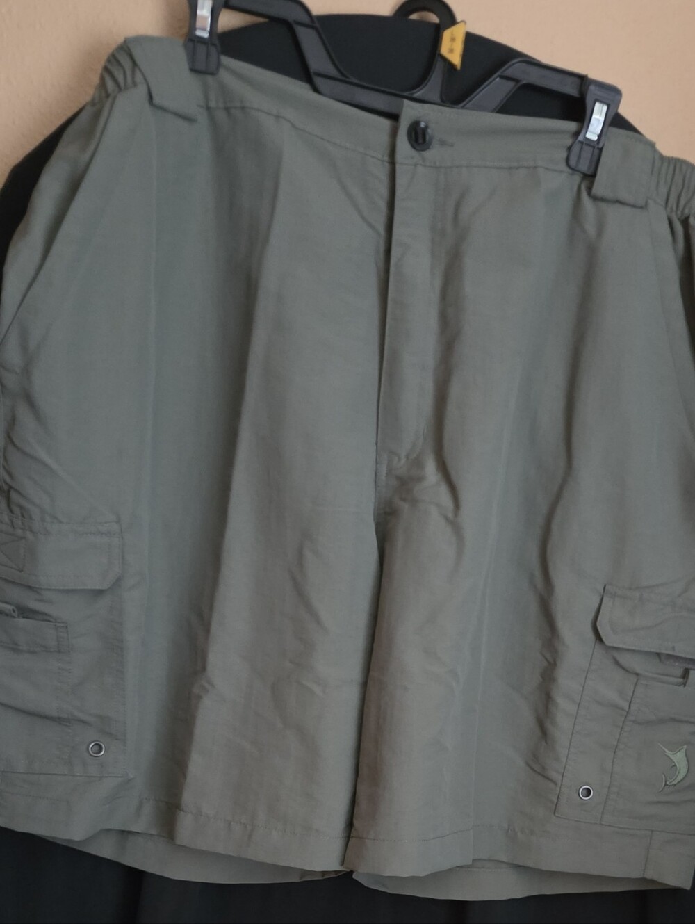 2X-Reel Legends Men's Olive Green Cargo Shorts